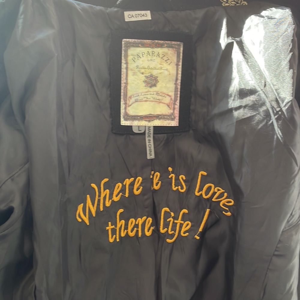 Embroidered Jacket Golden - Picture 13 of 15